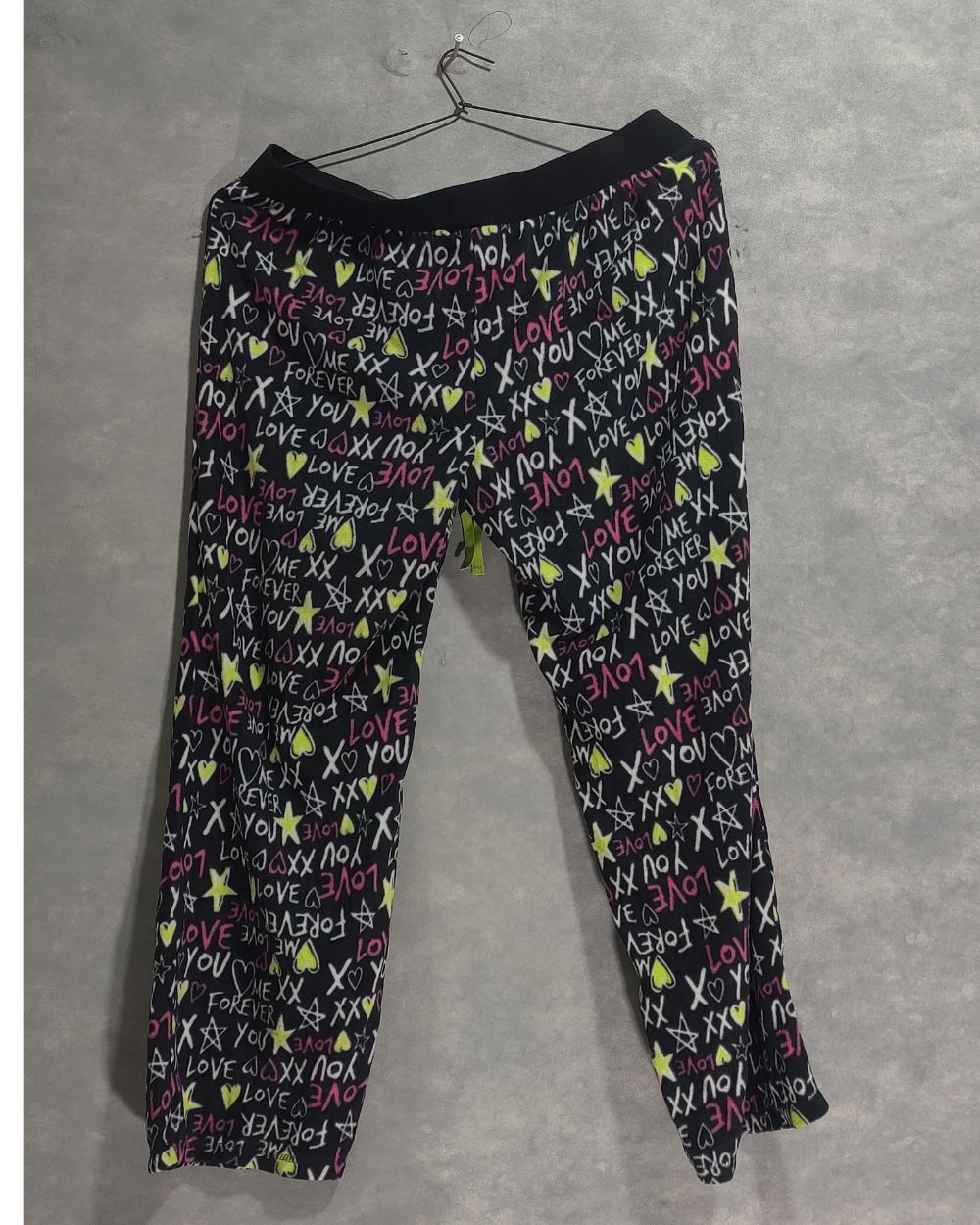 Joe Boxer Black Plazo For Women X Large