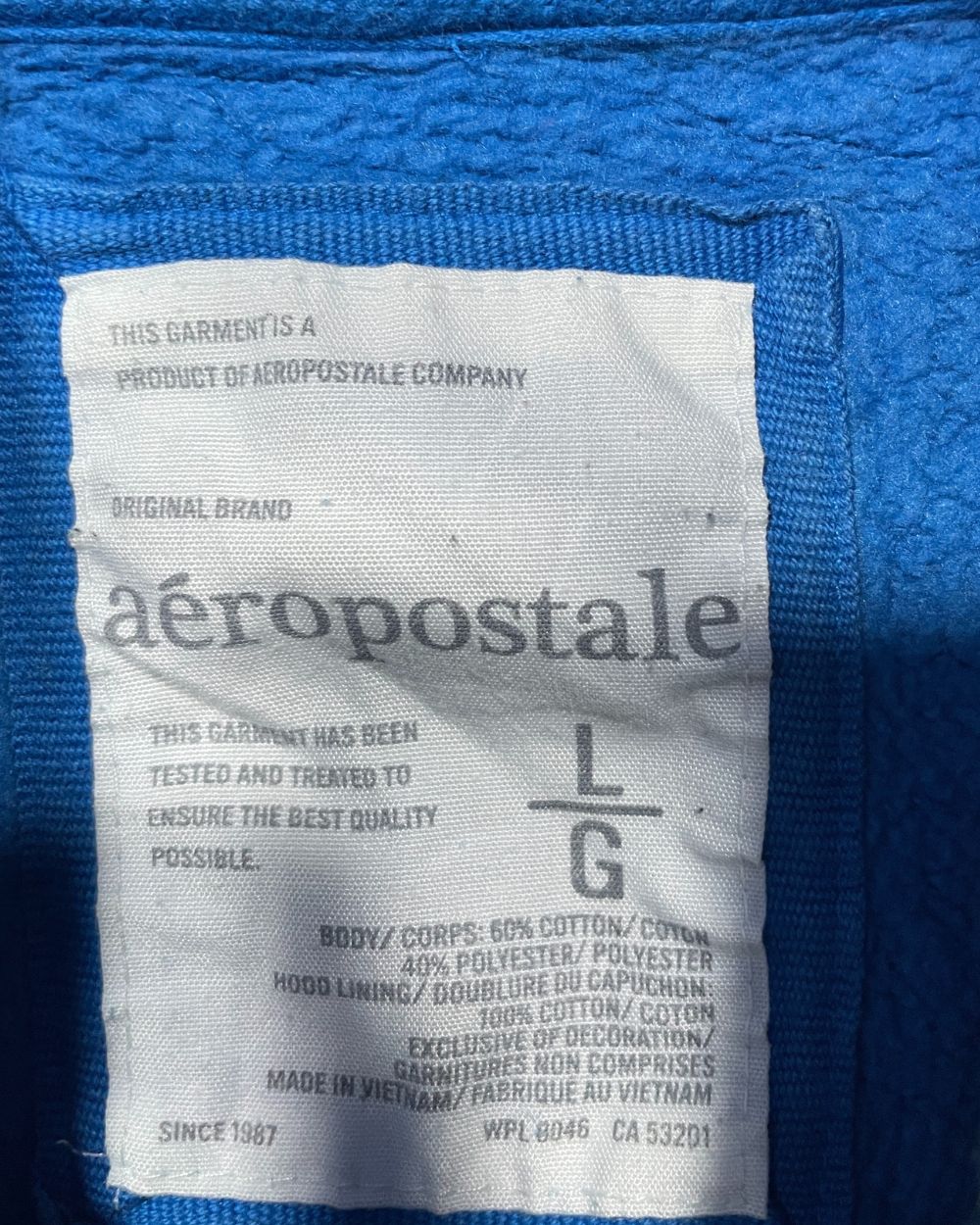 Aeropostale Zipper For Women Large