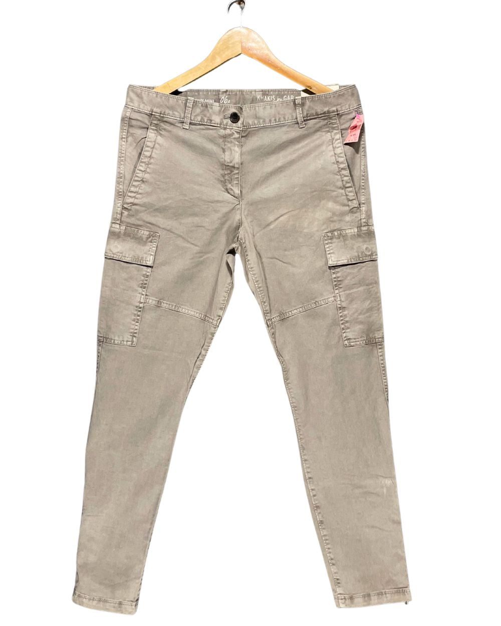 Skinny Cream Jeans For Women L | ThriftQueen.pk