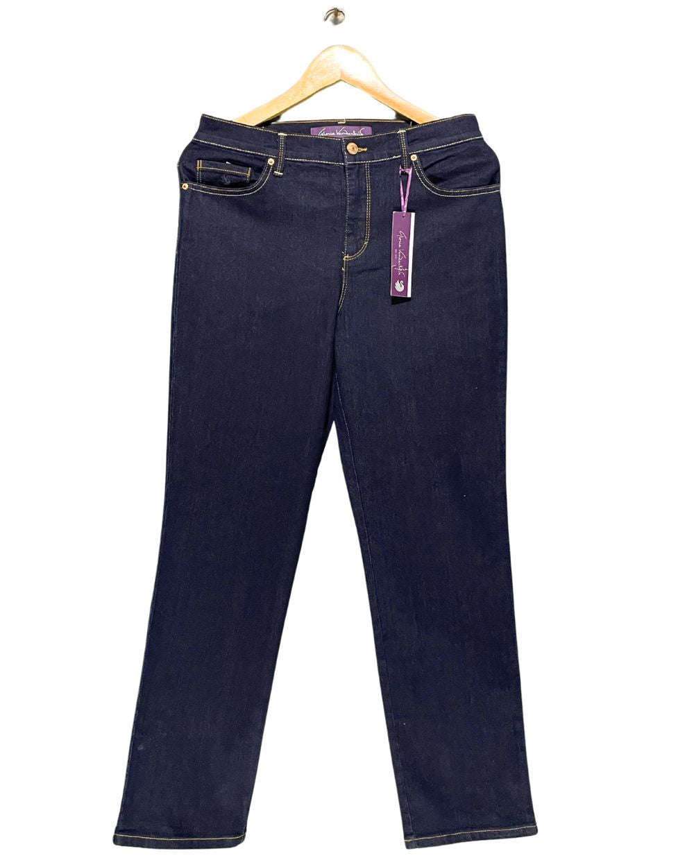 Gloria Vanderbilt Blue Jeans For Women Large | ThriftQueen.pk