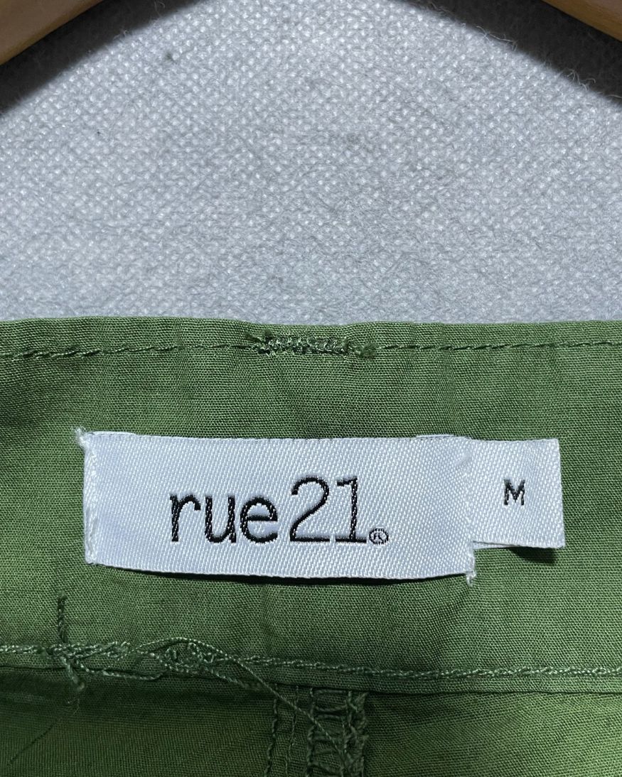 Rue 21 Green Jeans For Women Large | ThriftQueen.pk