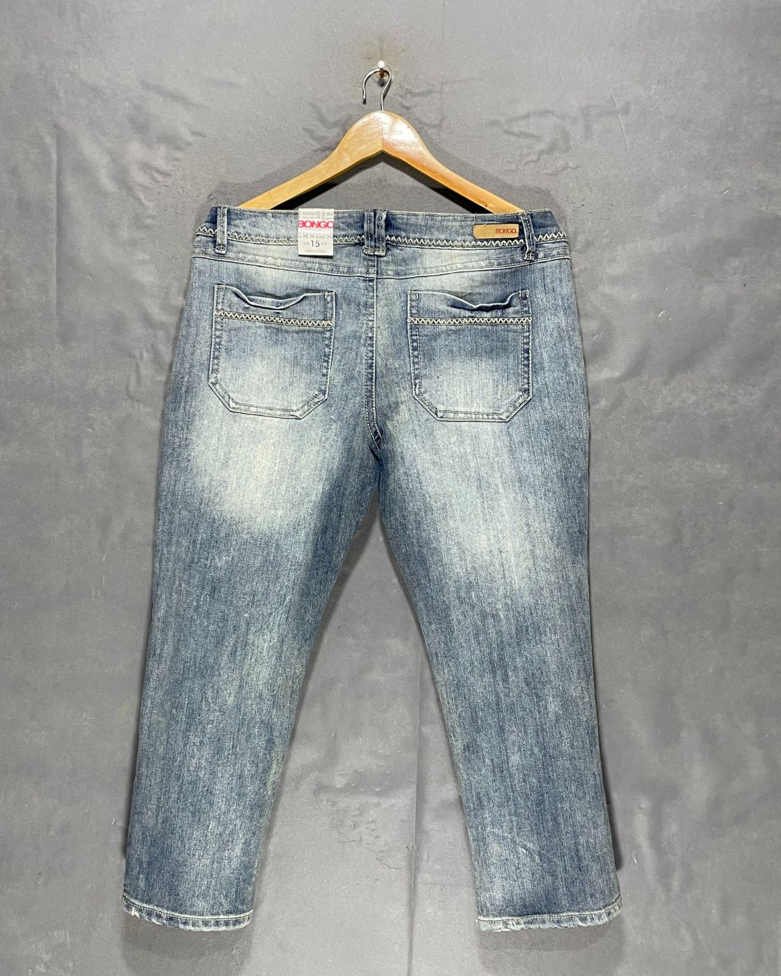 Bongo Blue Jeans For Women Large | ThriftQueen.pk