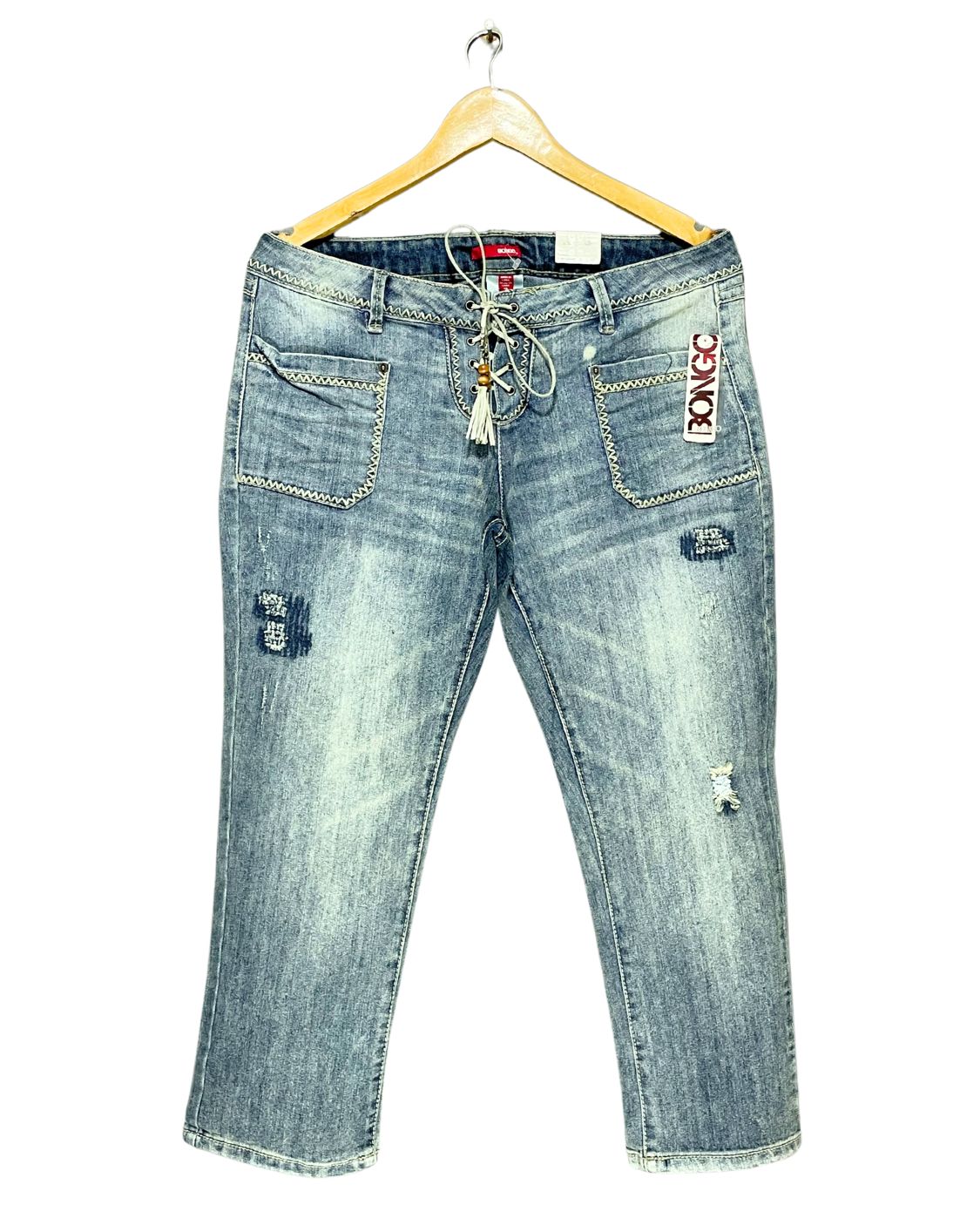 Bongo Blue Jeans For Women Large | ThriftQueen.pk