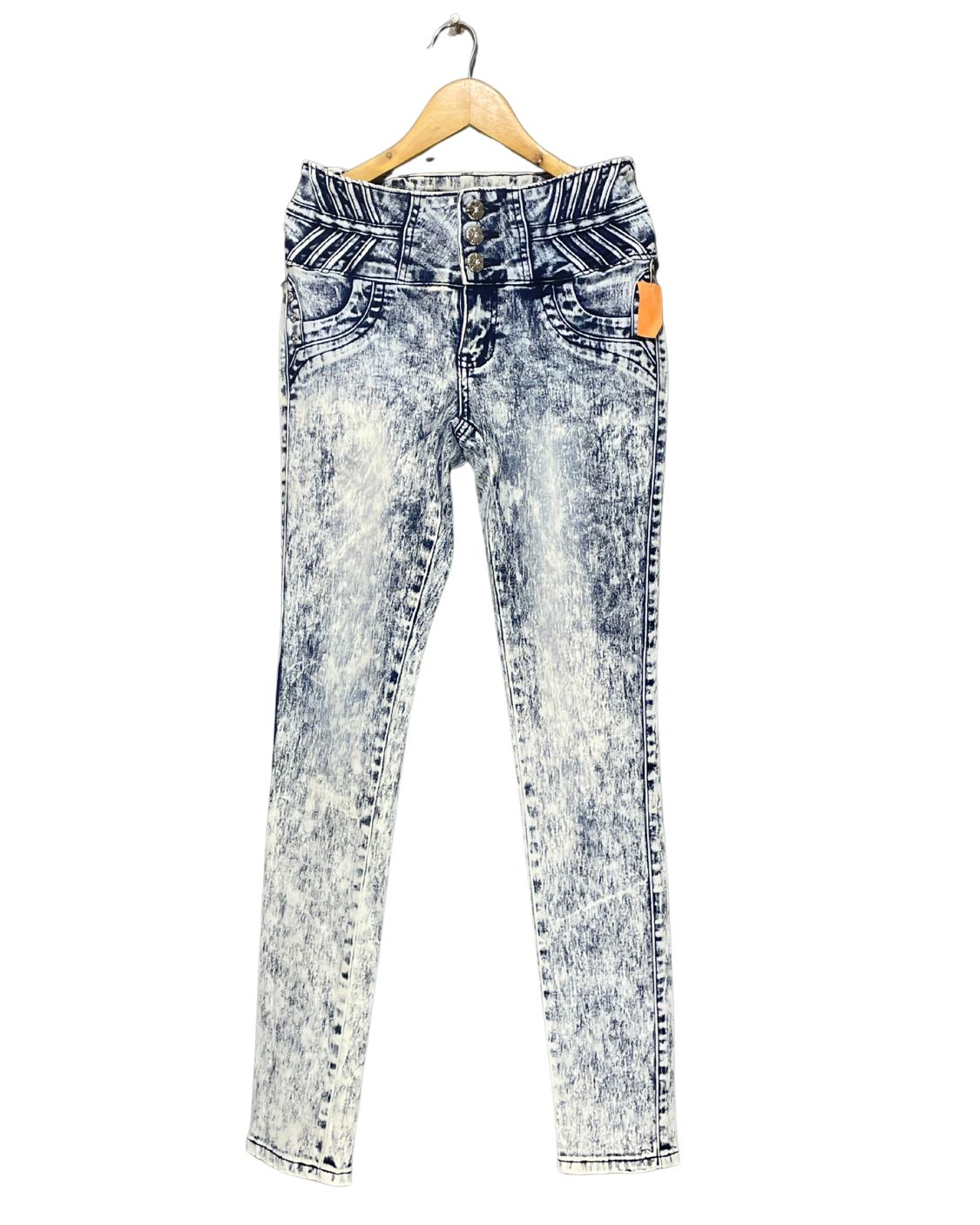 Tush Push Blue Jeans For Women Large | ThriftQueen.pk
