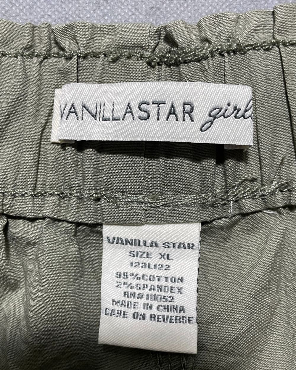 Vanilla Star Gray Cotton Jeans For Women Large | ThriftQueen.pk