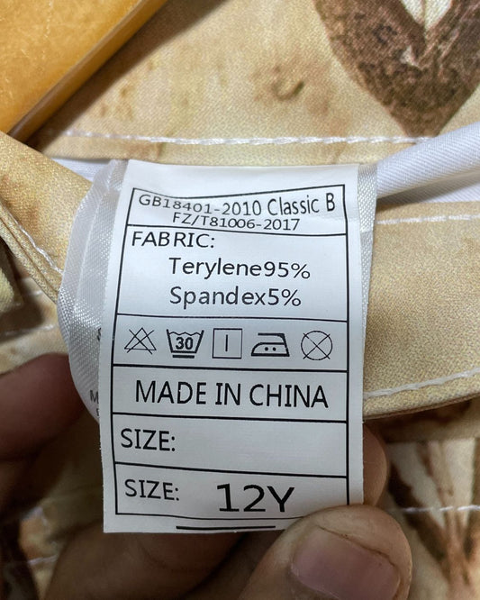 Thrift Queen Khaki Jeans For Women XS | ThriftQueen.pk