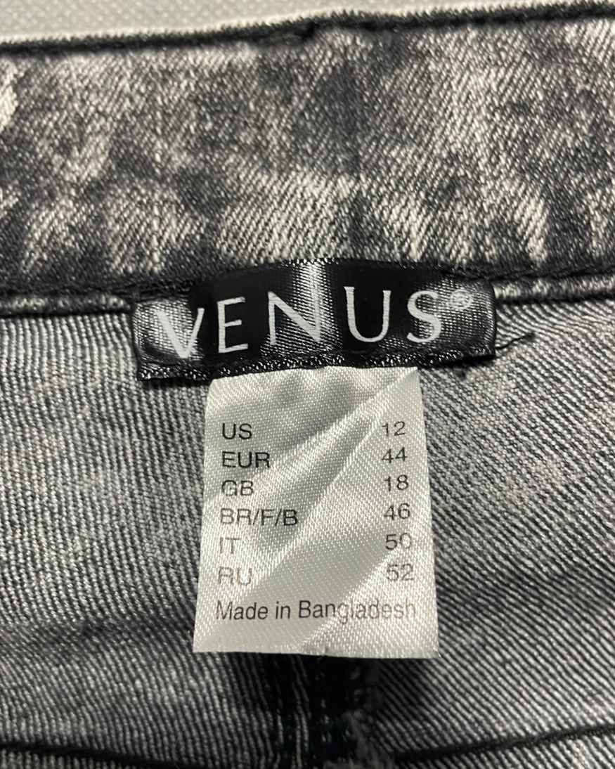 VENUS Gray Jeans For Women Large | ThriftQueen.pk