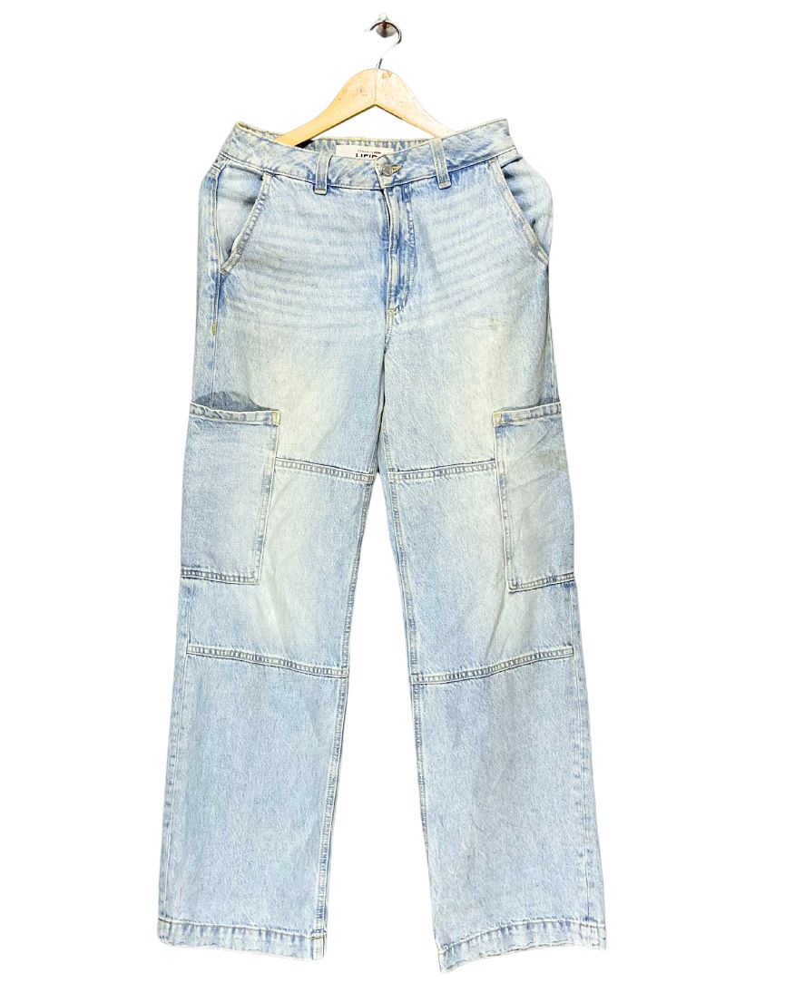 HEIDI Blue Jeans For Women Large | ThriftQueen.pk