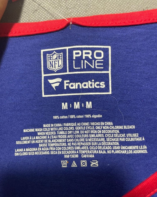 Fanatics Blue Cotton T Shirt For Women M | ThriftQueen.pk