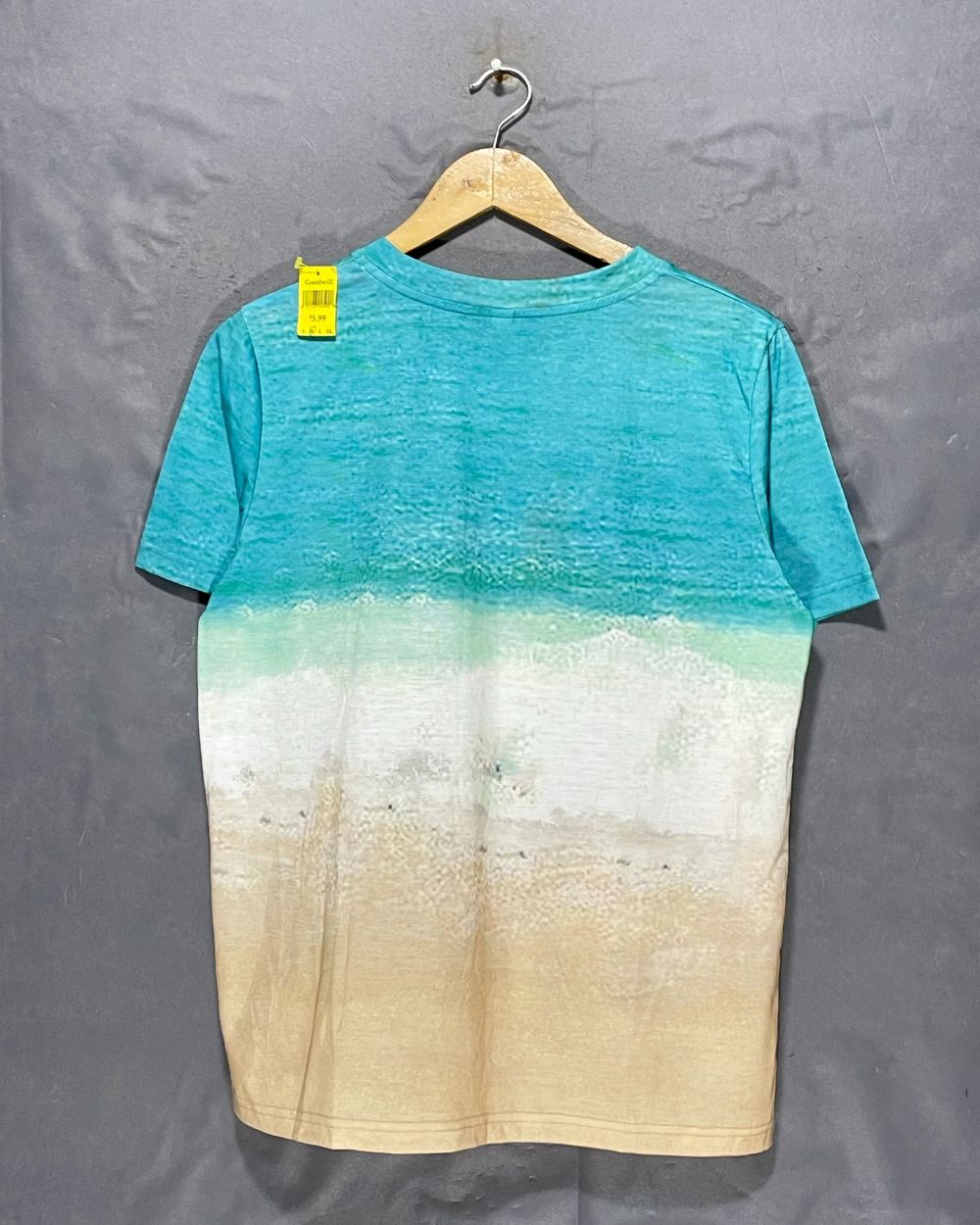 Exclusive Blue Cotton T Shirt For Women M | ThriftQueen.pk