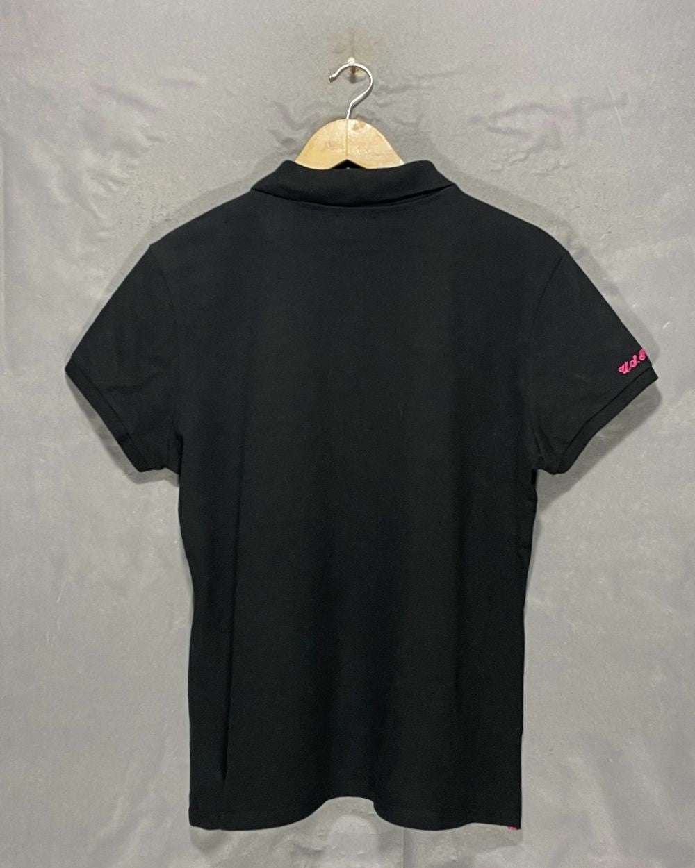 Polo U.S. Assn Black Cotton Polo T Shirt For Women XXL | ThriftQueen.pk