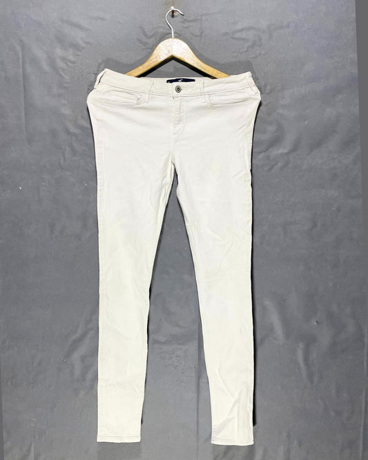 Hollister White Jeans For Women M