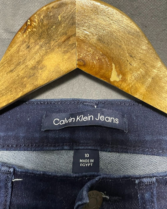 Calvin Klein Blue Jeans For Women L