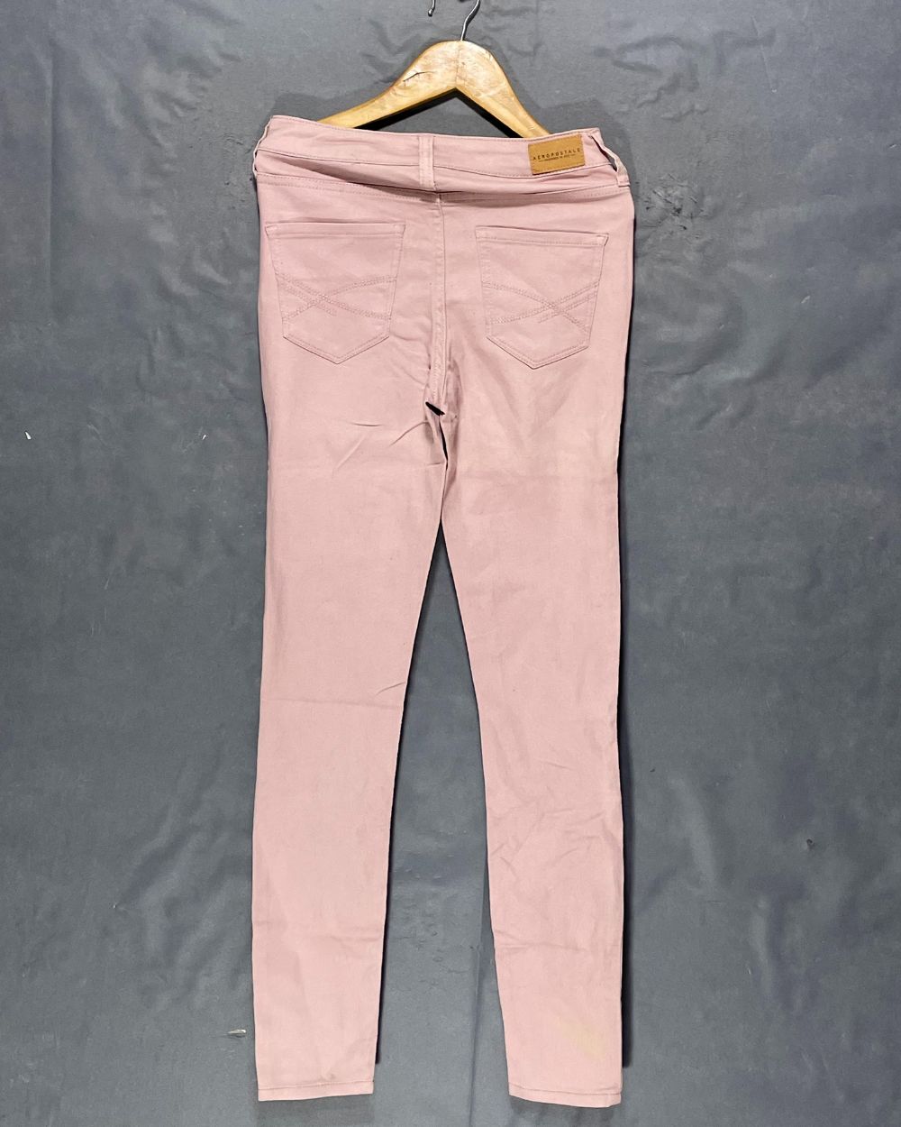Aeropostale Pink Jeans For Women Small