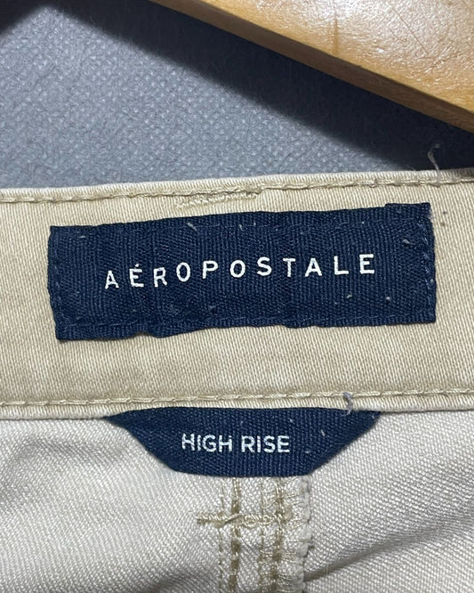 Aeropostale Khaki Flare Jeans For Women Small