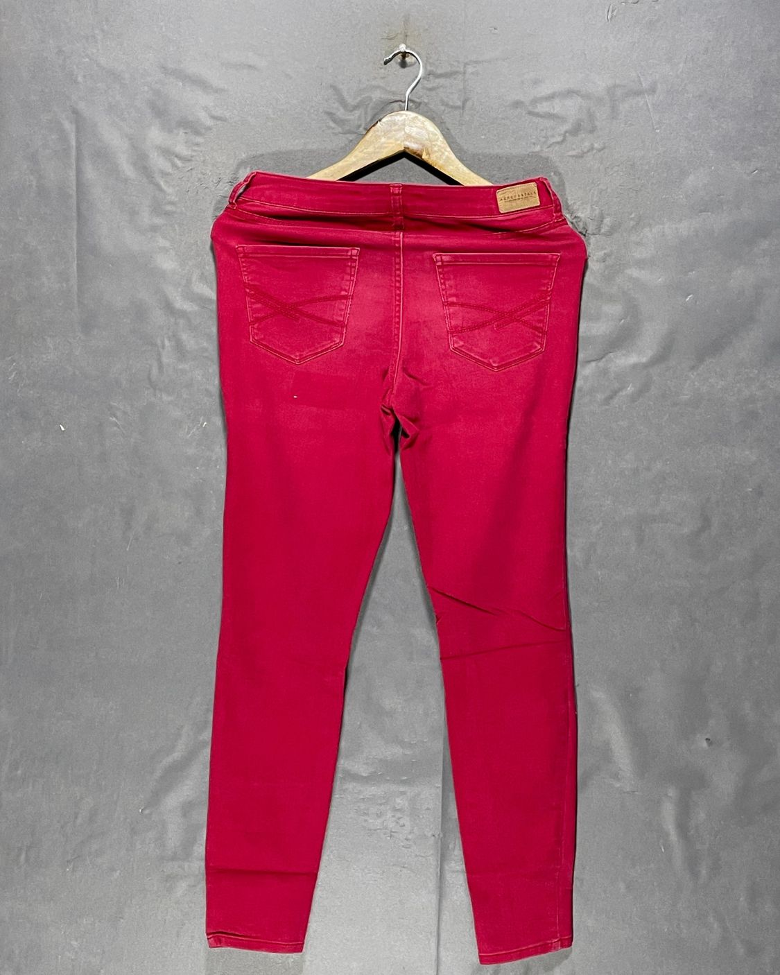 Aeropostale Red Jeans For Women Small