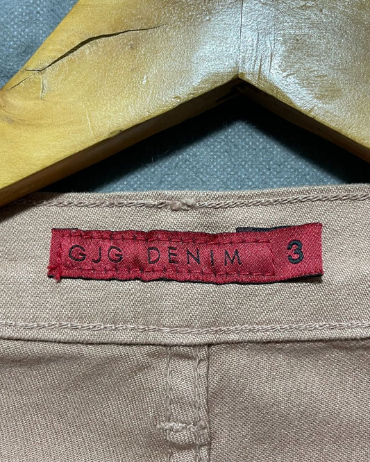 GJG Denim Pink Jeans For Women XS