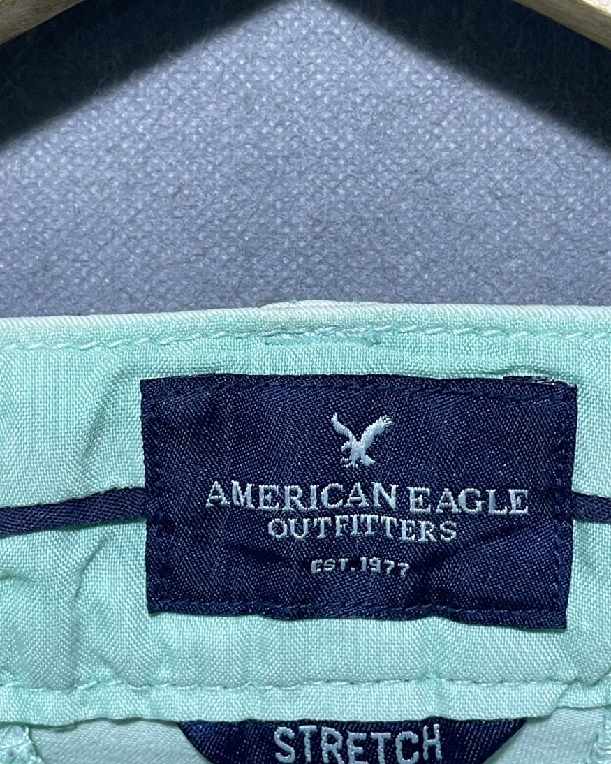 American Eagle Green Jeans Short For Women M