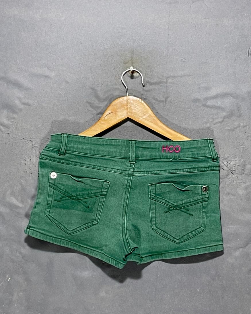 Hollister Green Jeans Short For Women S