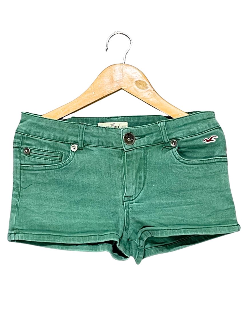 Hollister Green Jeans Short For Women S