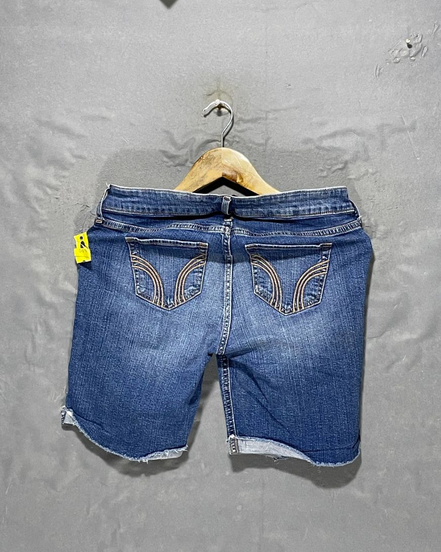 Hollister Blue Jeans Short For Women Large