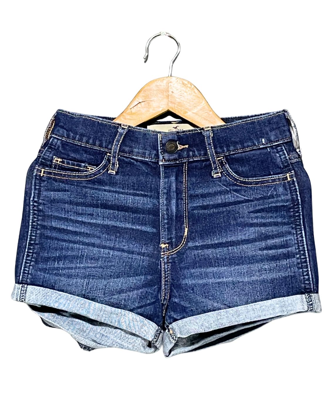 Hollister Blue Jeans Short For Women XS