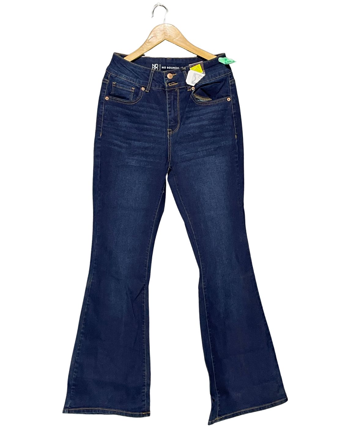 No Boundaries Blue Baill Bottom Jeans For Women L
