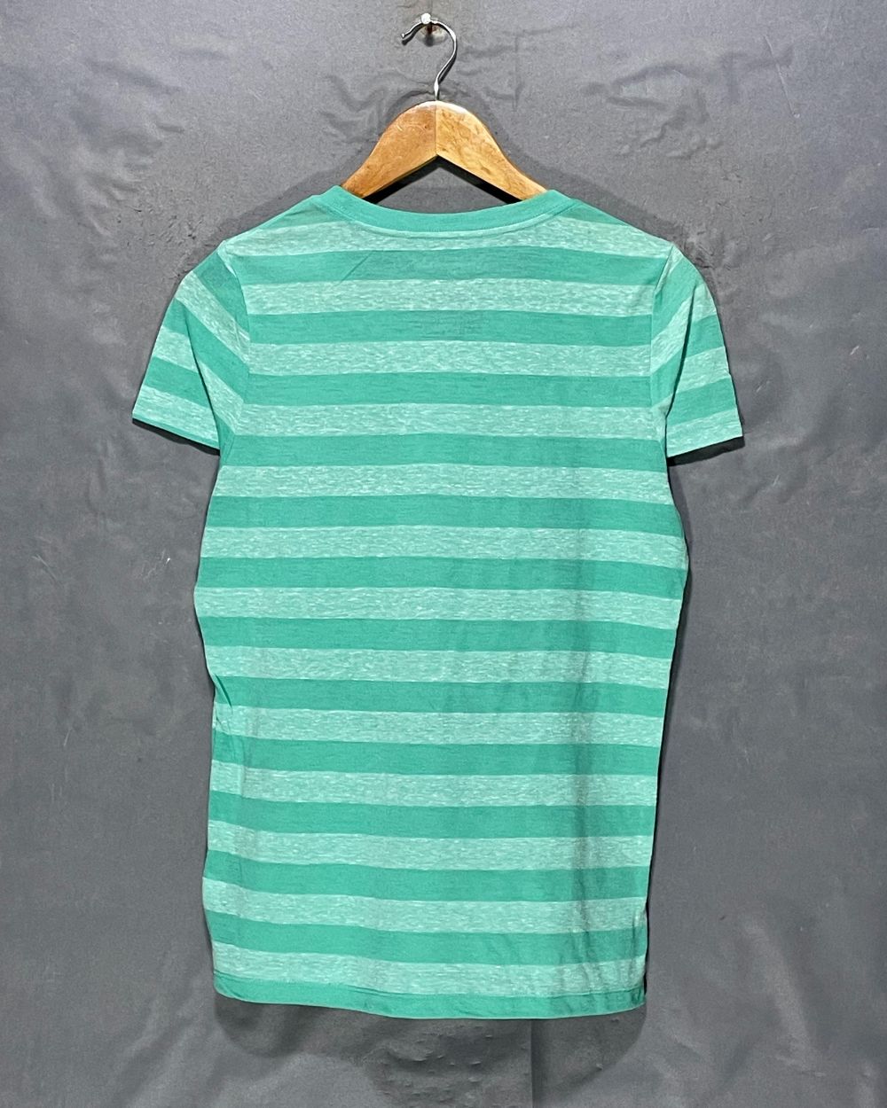 Aeropostale Green Cotton T Shirt For Women XS
