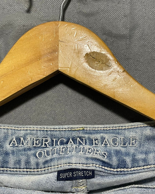 American Eagle Blue Jeans For Girl 16 Years