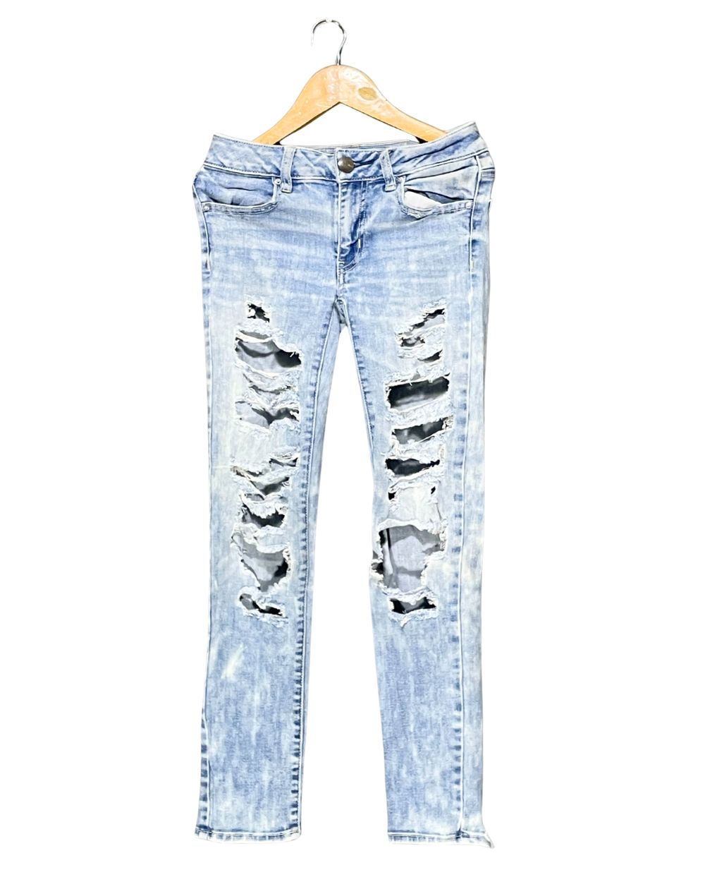 American Eagle Blue Jeans For Girl 16 Years