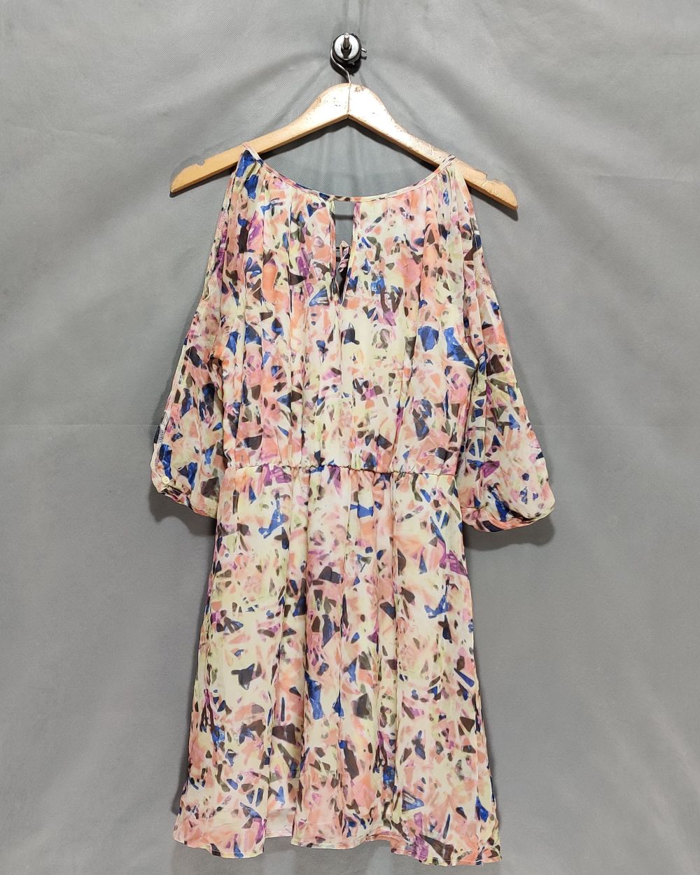 Almost Famous Multi Polyester For Women Dresses Medium