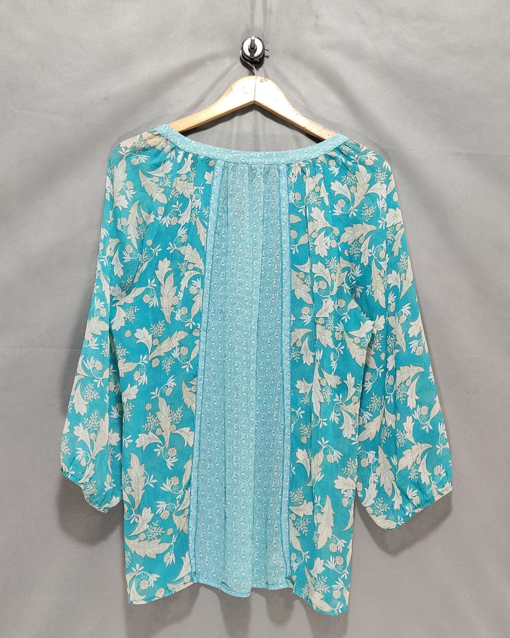 Zac & Rachel Blue Polyester For Women Tops XL