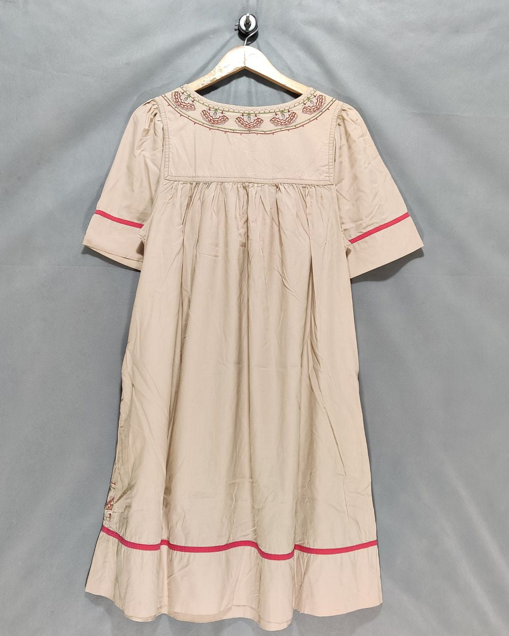 Bechamel Cream Polyester For Women Dresses S