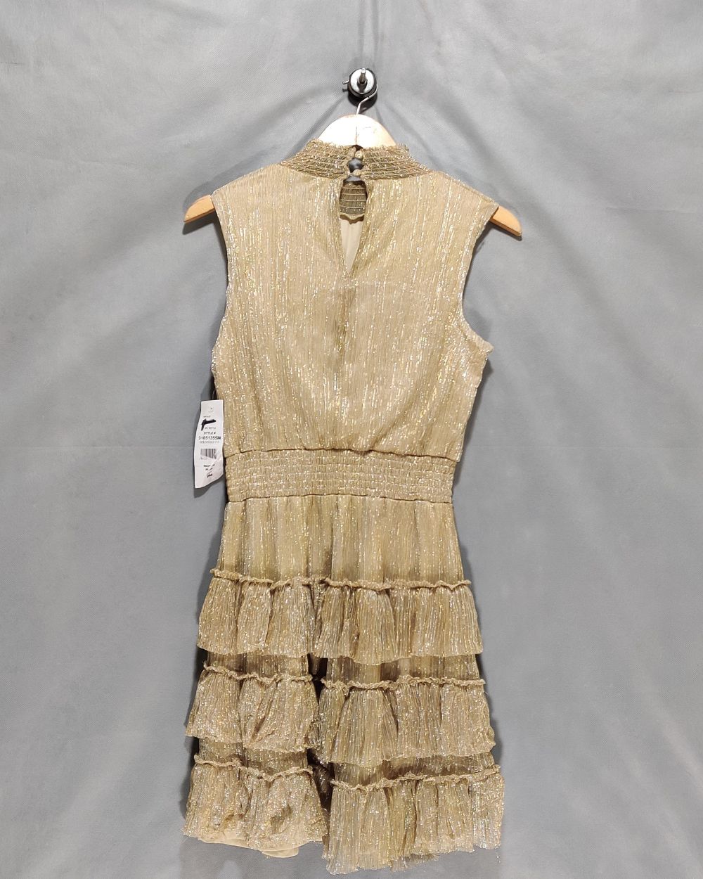 MSK Petite Cream Polyester For Women Dresses S