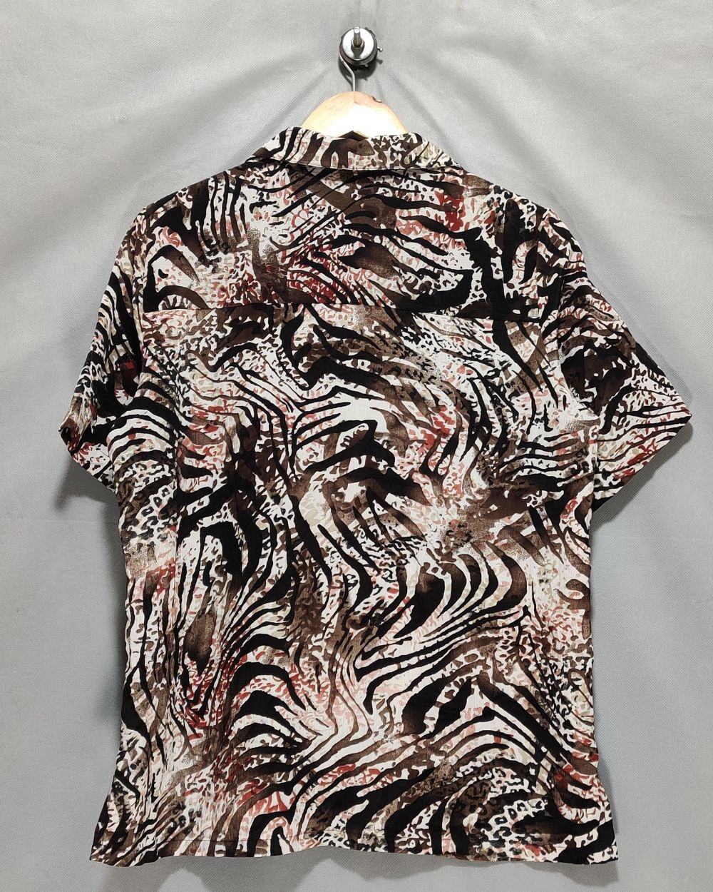 Donnkenny Brown Cotton For Women Shirt M