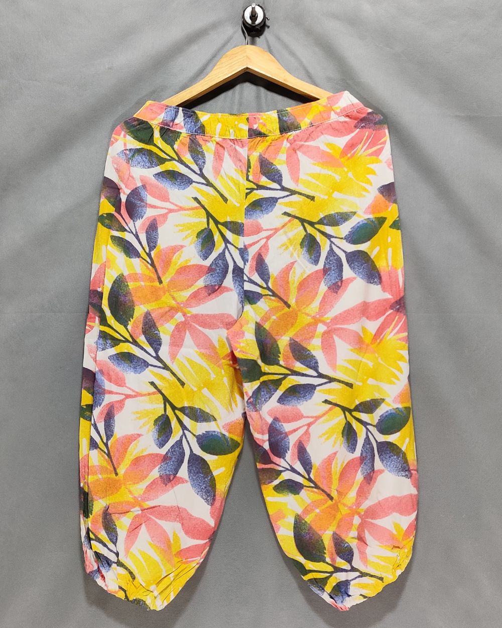 Caribbean Joe Multi Cotton Plazo For Women Large