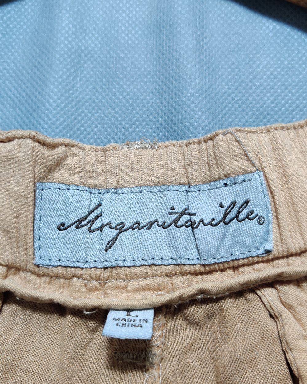 Manganitaville Brown Cotton Plazo For Women Large