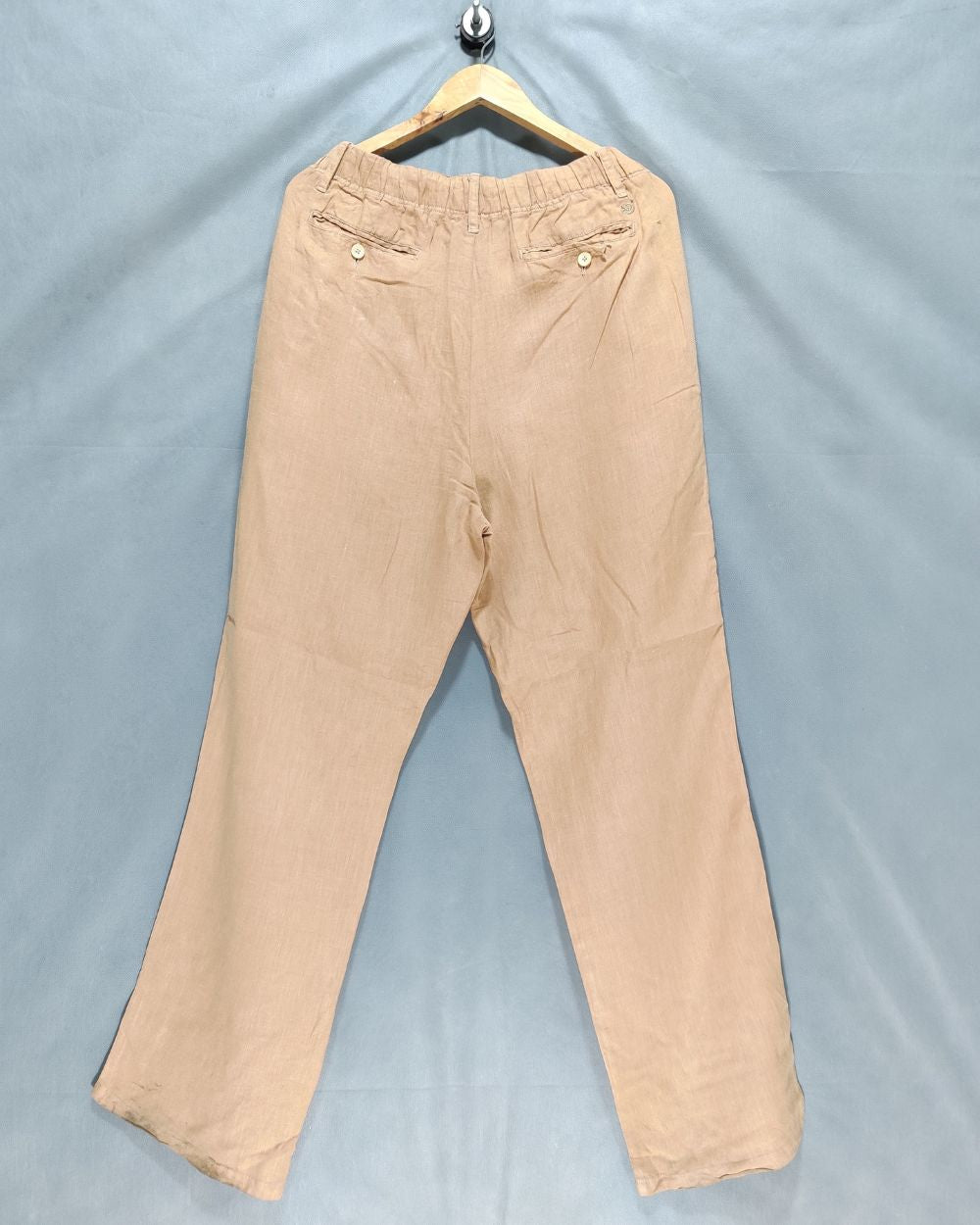 Manganitaville Brown Cotton Plazo For Women Large