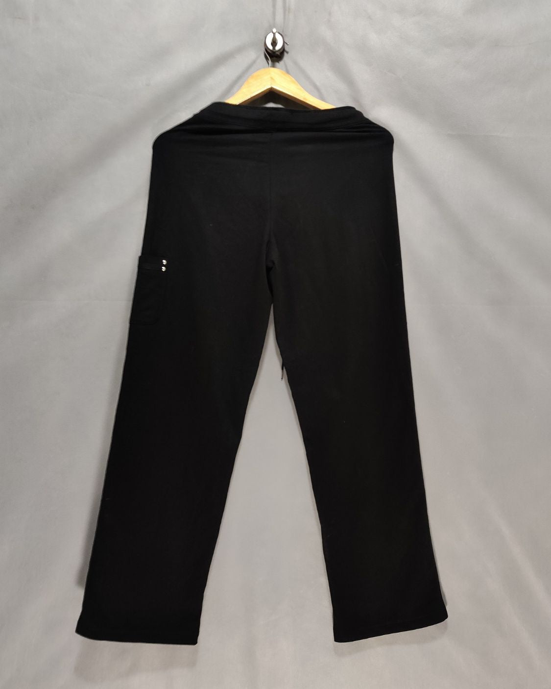 Thrift Queen White Cotton Plazo For Women X Large