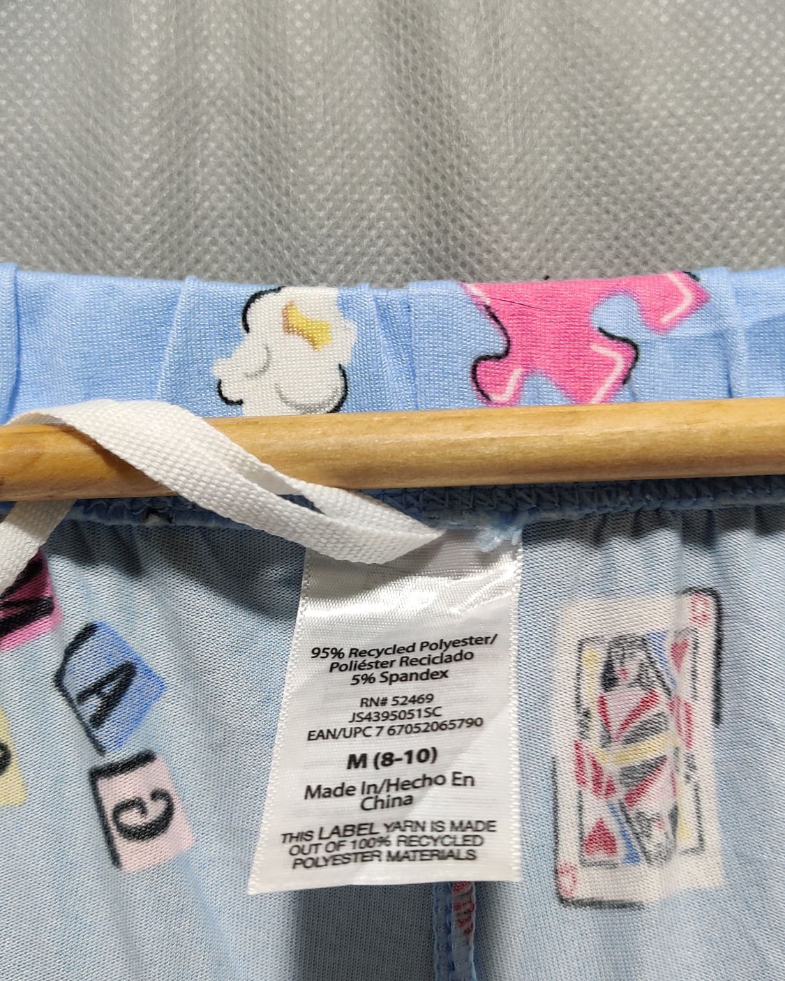 Thrift Queen Blue Cotton Plazo For Women B