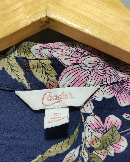 Candies Blue For Women  Top Shirt M