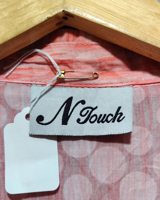 N Touch Red For Women Top Shirt L