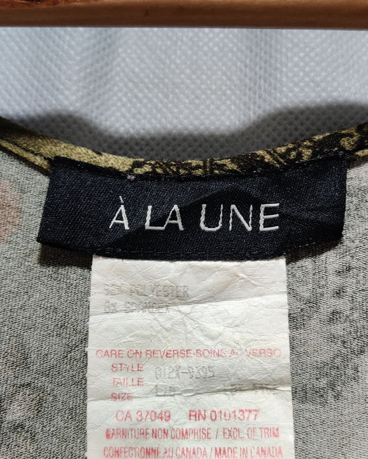 A LA UNE Green For Women Crop Top L