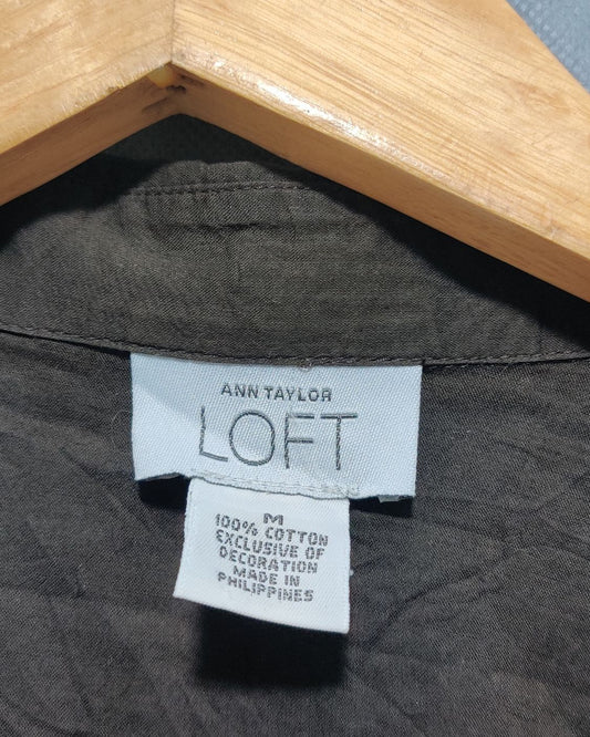 Loft Brown For Women  Top Shirt M