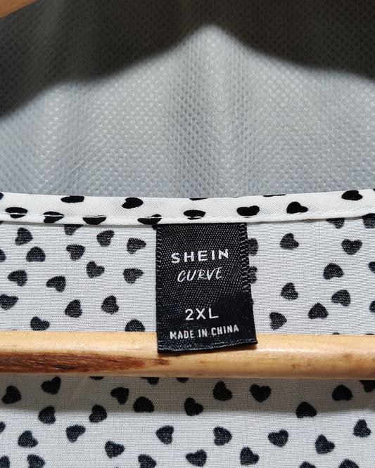 SHEIN White For Women Crop Top XXL