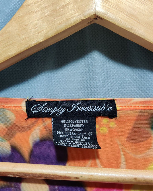 Simply Irresistible Yellow For Women Crop Top S