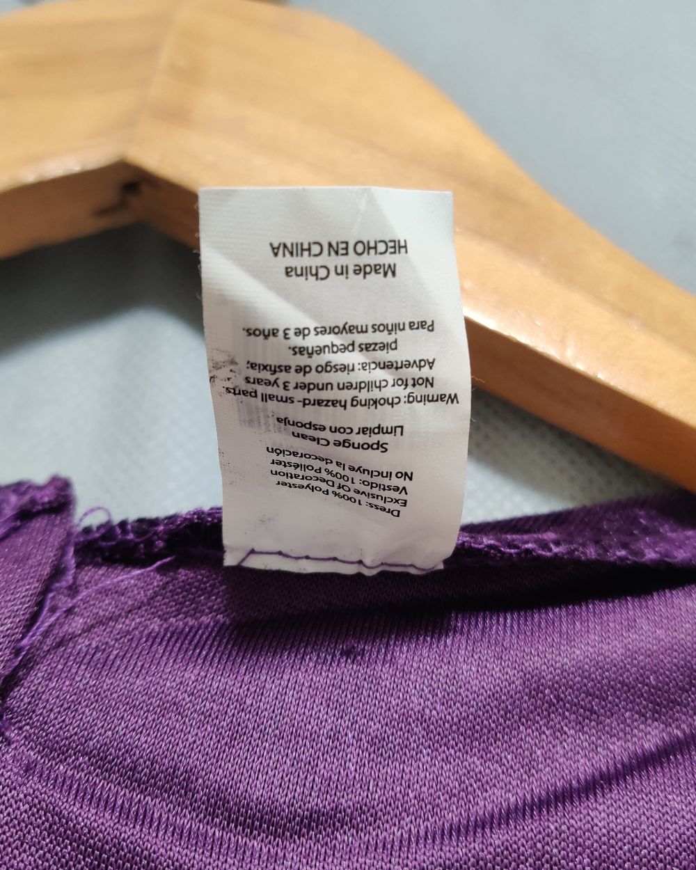 Thrift Queen Purple Colour For Women Dresses M