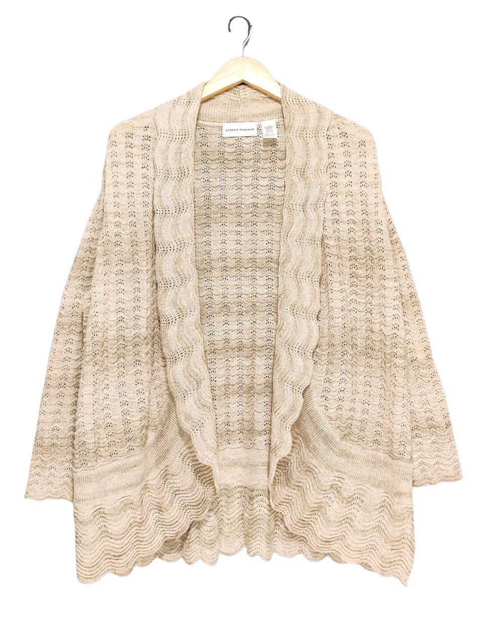 Alfred Dunner Cream For Women Sweater L