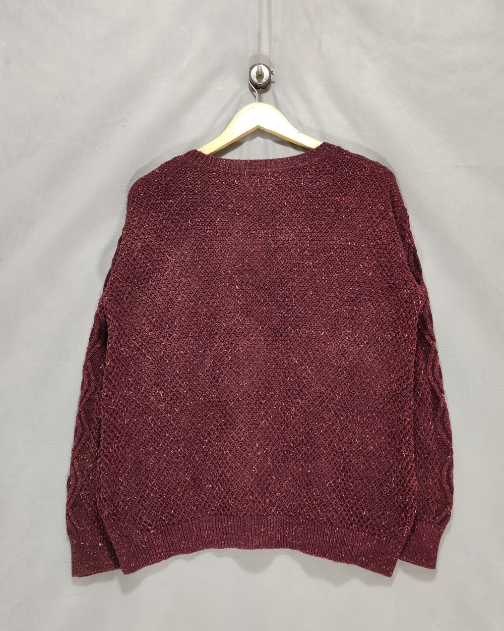 Time And Tru Maroon For Women Sweater M