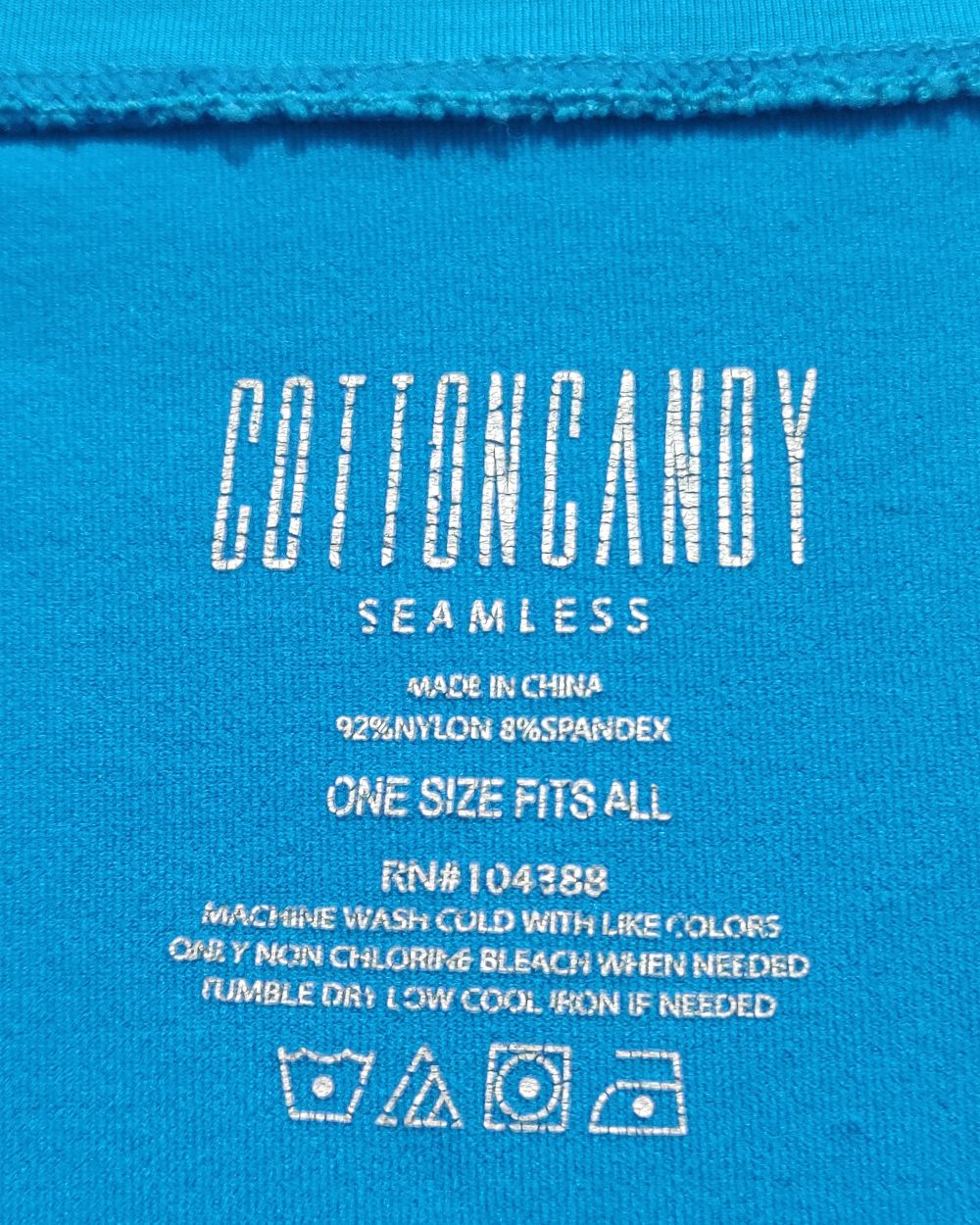 Cotton Candy Blue For Women Crop Top S